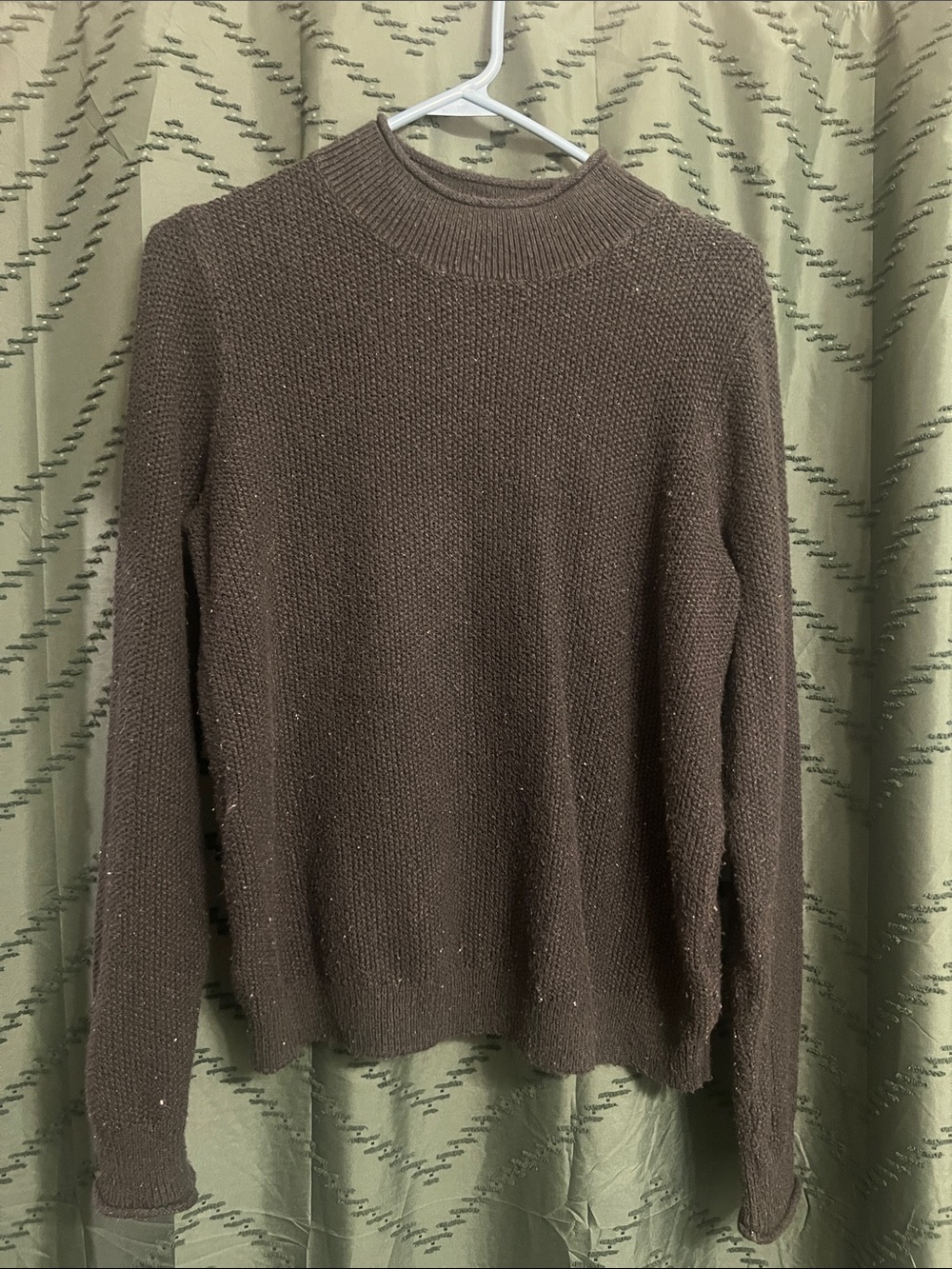 Abercrombie & Fitch Black Knit Crewneck Sweater